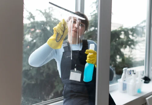 Nettoyage de vitres intérieures et extérieures à Thèze